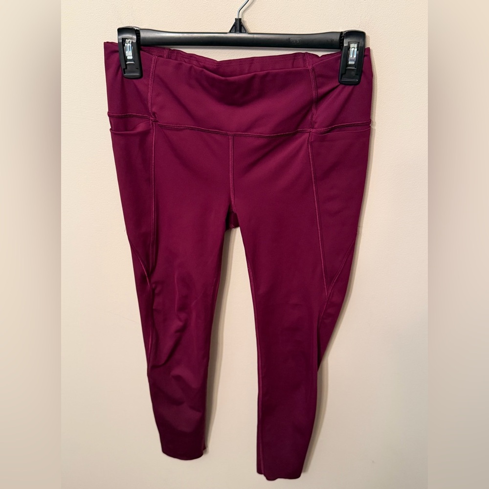 💗 Athleta Leggings Size XS In Burgundy
